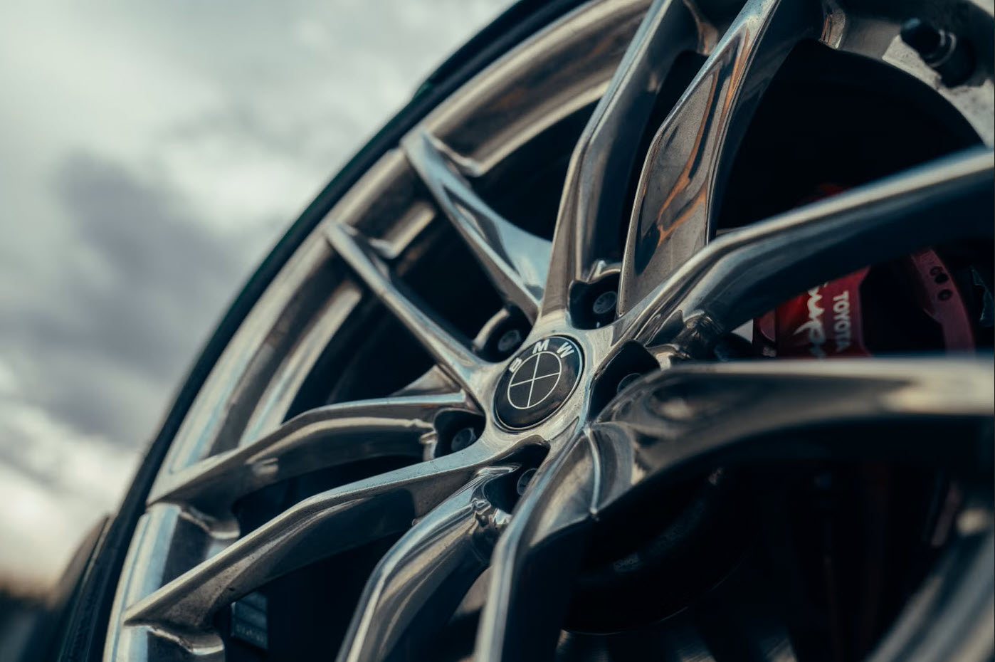 Custom finished alloy wheel, ready for pickup at Best Damn Wheel Repairs